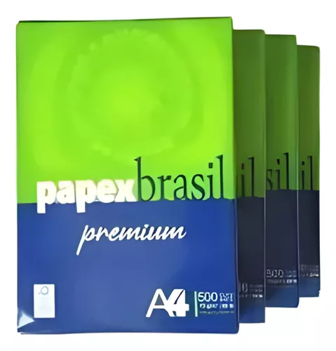 PAPEL A4 75GR PAPEX BRASIL C/500F