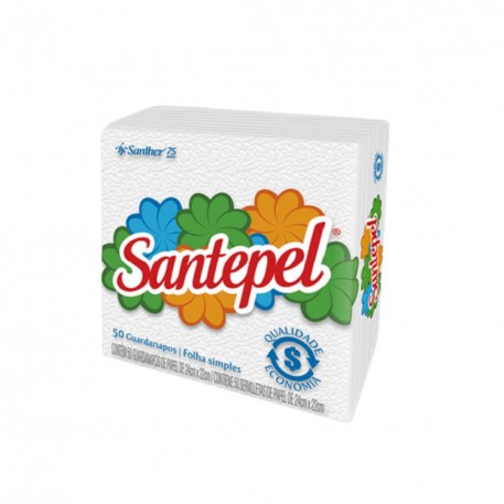 GUARDANAPO 24X22 SANTEPEL C/50