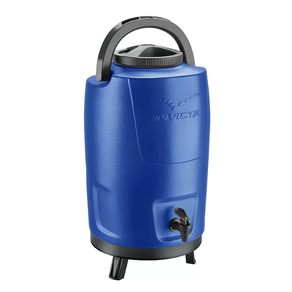 GARRAFÃO TÉRMICA 12 LT C/TORNEIRA AZUL INVICTA