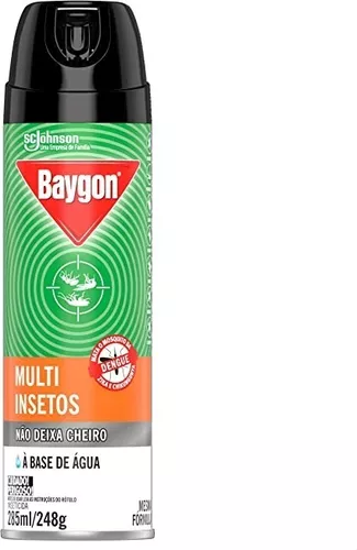 INSETICIDA BAYGON AEROSOL 285ML SEM CHEIRO