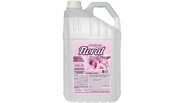 DESINFETANTE 5 LTS FLORAL LIMPBRAS