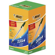 CANETA BIC CRISTAL VERDE COM 50UN