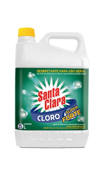 CLORO 5 LTS 5% SANTA CLARA SUPER FORTE