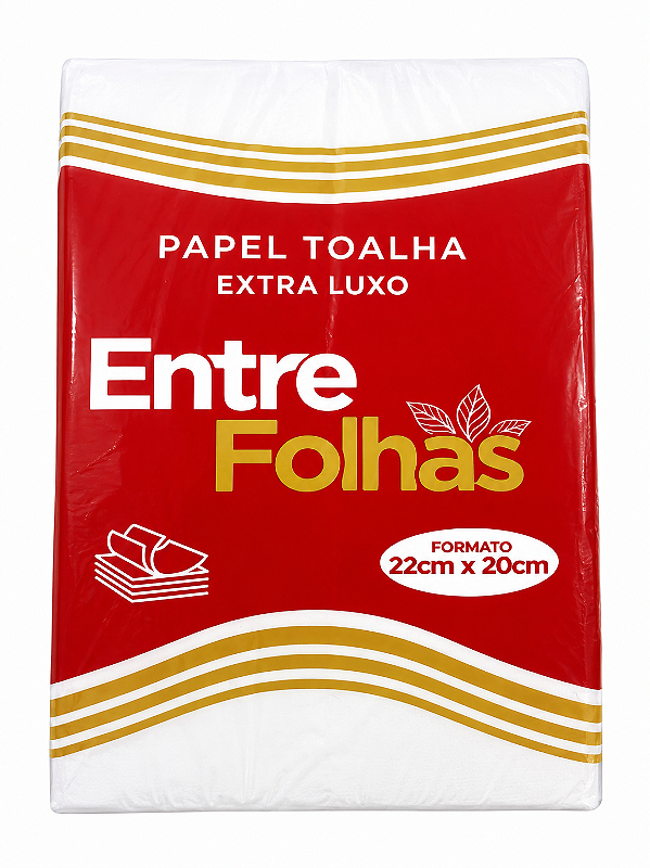 PAPEL TOALHA EXTRA LUXO 22X20 ENTRE FOLHAS