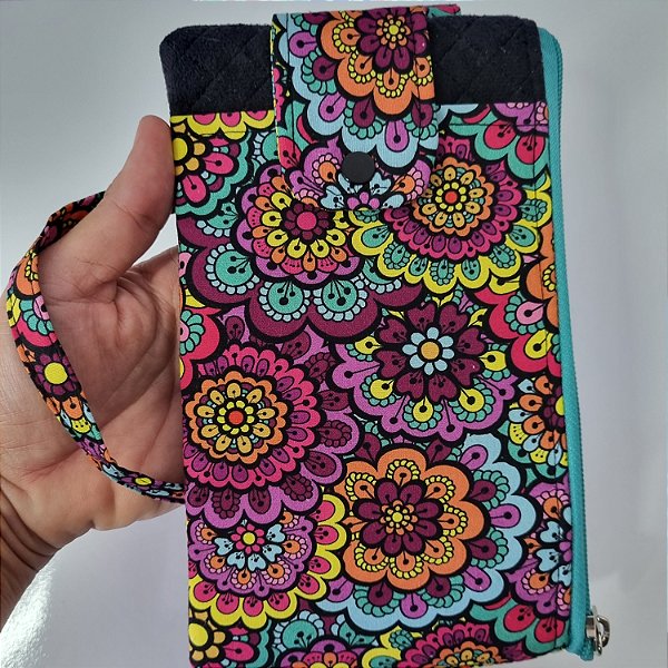 Carteira porta celular