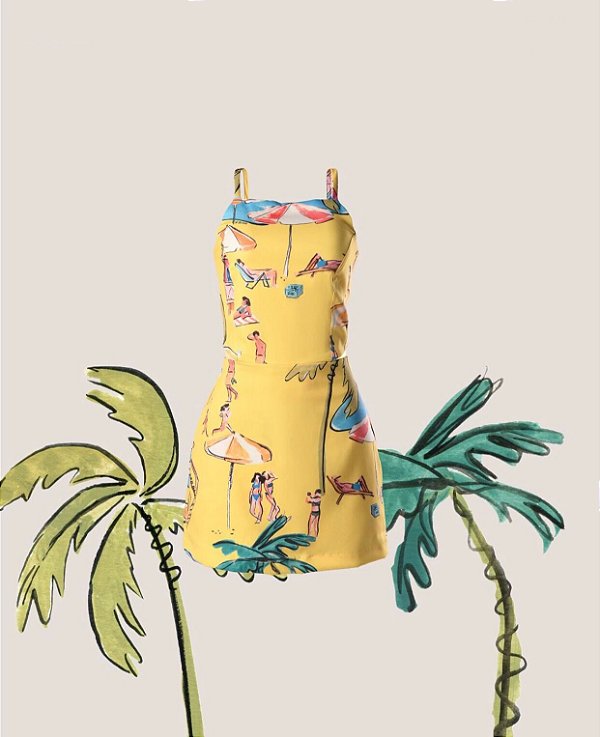 Vestido Curto Tropicale