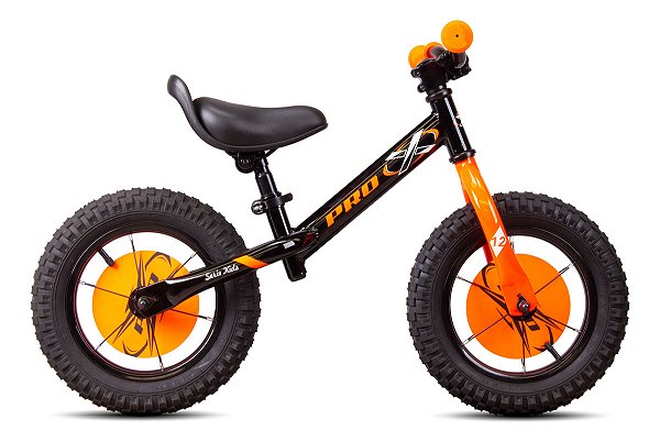 Bicicleta Aro 12 Balance Bike Pro-x Serie Kids Pneu Balão