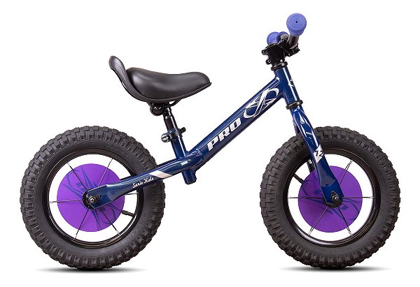 Bicicleta Aro 12 Balance Bike Pro-x Serie Kids Pneu Balão