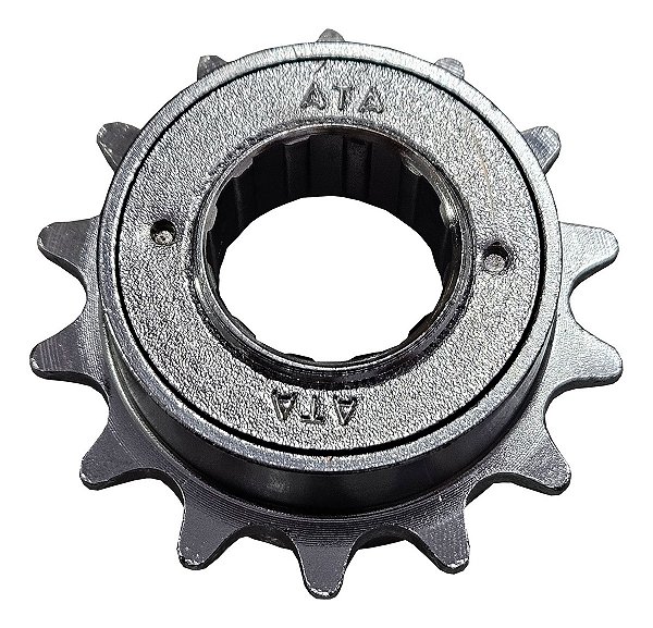 Catraca Roda Livre 14 Dentes Cromada Dirt Mtb Wheeling Bmx