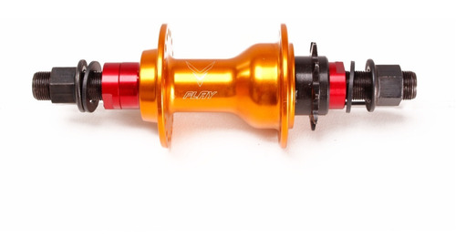 Cubo Bmx K7 Cog 9 Dentes Rolamento 36 Furo Eixo 14mm - Flay