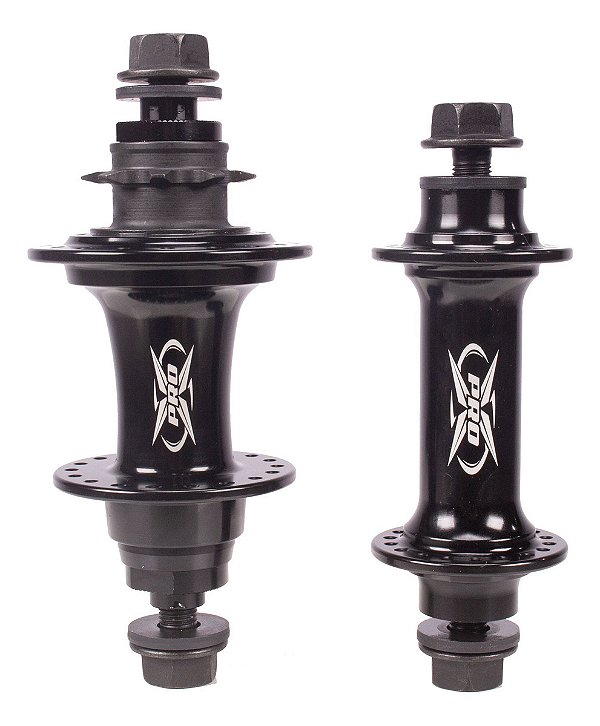 Par Cubo Pro-x Cog 9 Eixo 14mm Tras. E 3/8 Diant. Barulhento