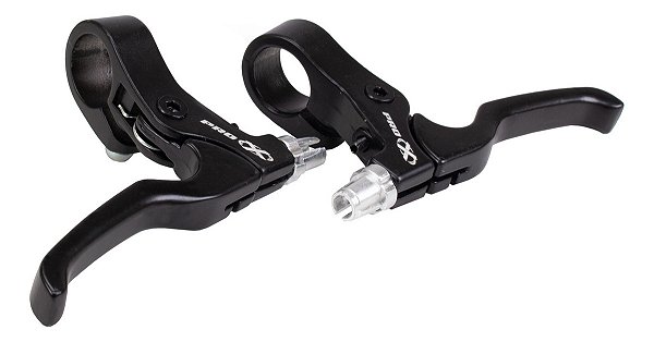 Par De Manetes De Freio Pro-x 2 Dedos Para Bmx Freestyle