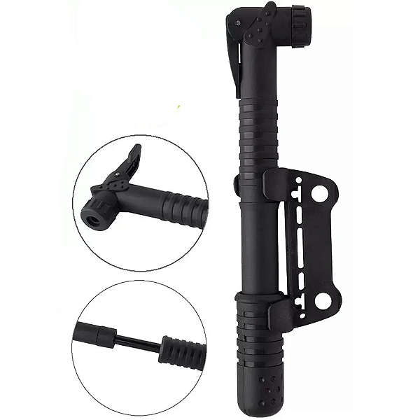 BOMBA DE AR MANUAL/BIKE HUTZ CB 2445