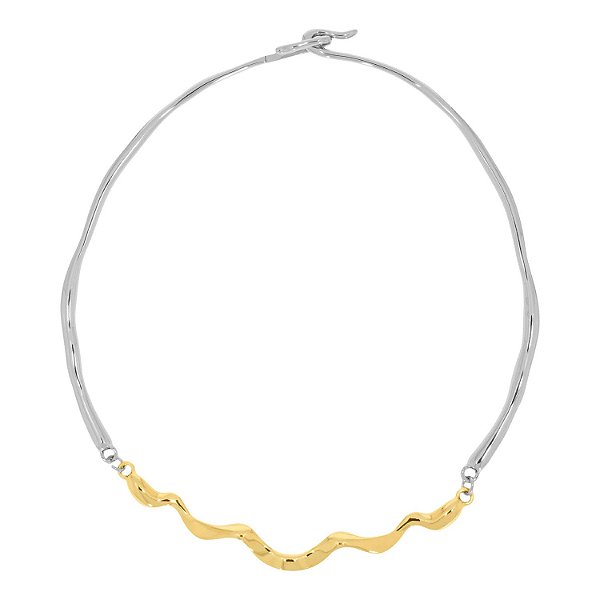 Colar Wave Ouro com Níquel 150mm - La Jenni