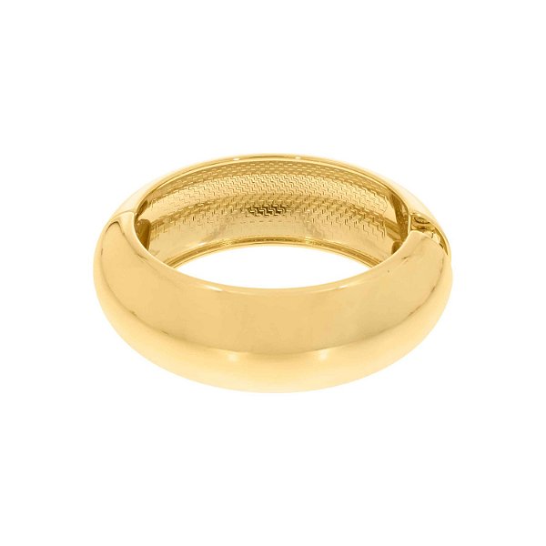 Maxi Bracelete Bold Dourado 8mm - La Jenni
