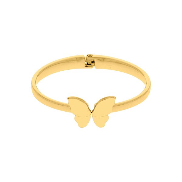 Pulseira Borboleta Ouro 65mm - La Jenni
