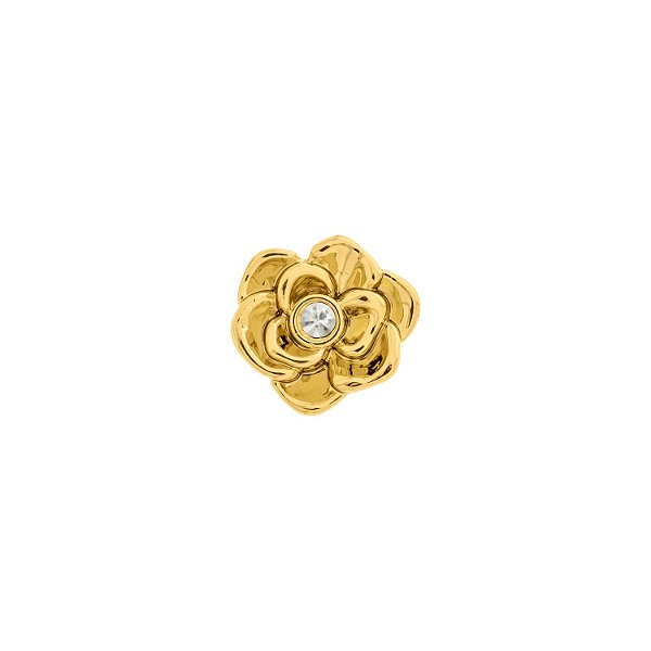 Brinco de Flor Ouro 17mm - La Jenni