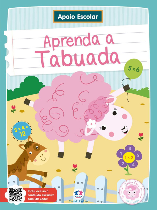 APOIO ESCOLAR - APRENDA A TABUADA - OVELHA ROSA NA ESCOLA