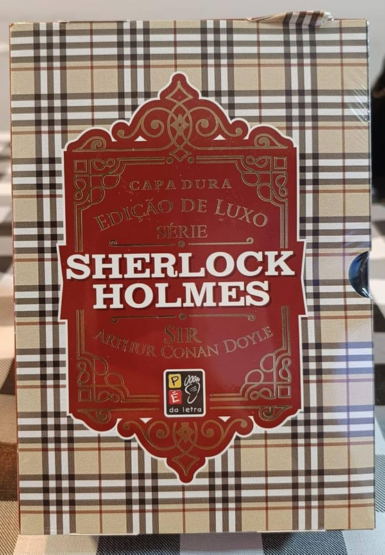 BOX- SHERLOCK HOLMES EDIÇÃO LUXO CAPA DURA