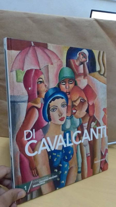 DI CAVALCANTI- COLEÇAO FOLHA GRANDES PINTORES BRASILEIROS- VOL.1
