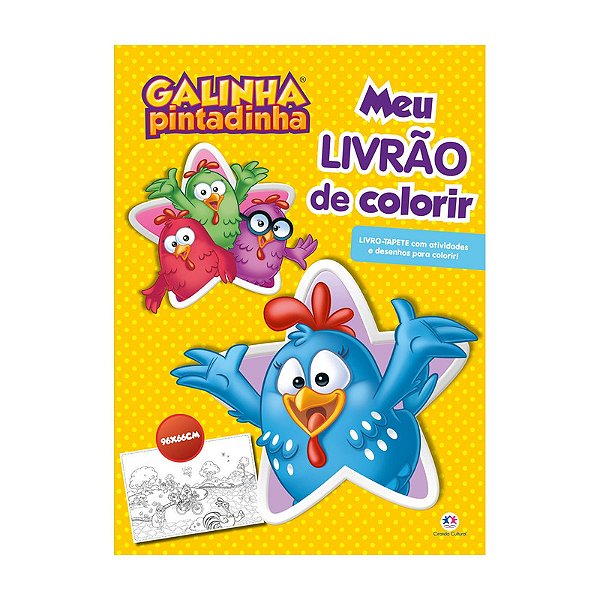 GALINHA PINTADINHA - MEU LIVRO DE COLORIR
