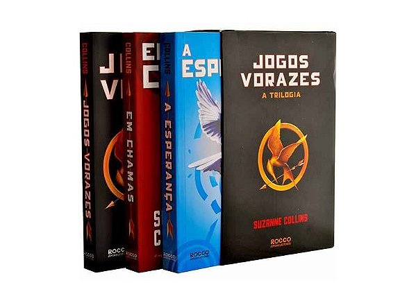 JOGOS VORAZES- A TRILOGIA 3 VOLS.