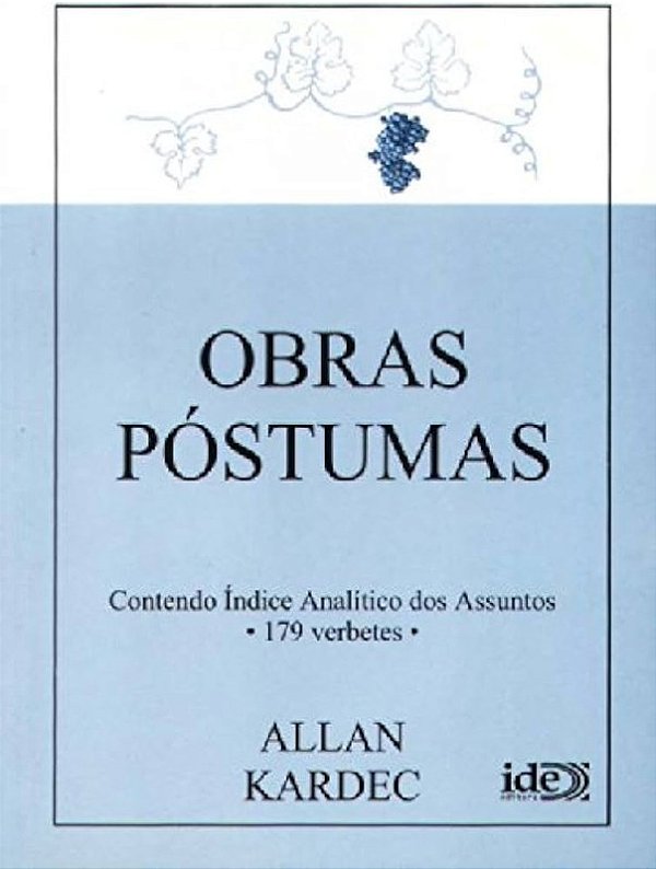 OBRAS PÓSTUMAS