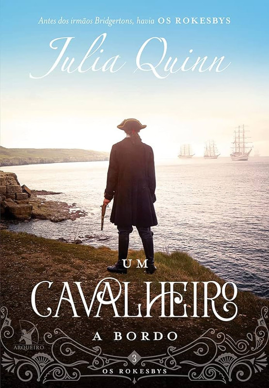 UM CAVALHEIRO A BORDO (OS ROCKBOYS – LIVRO 3): A ORIGEM DOS BRIDGERTONS CAPA COMUM