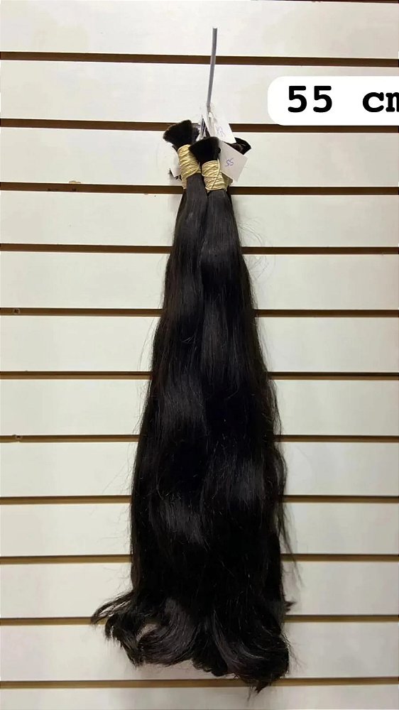 CABELO HUMANO 100 GR 55CM ONDULADO