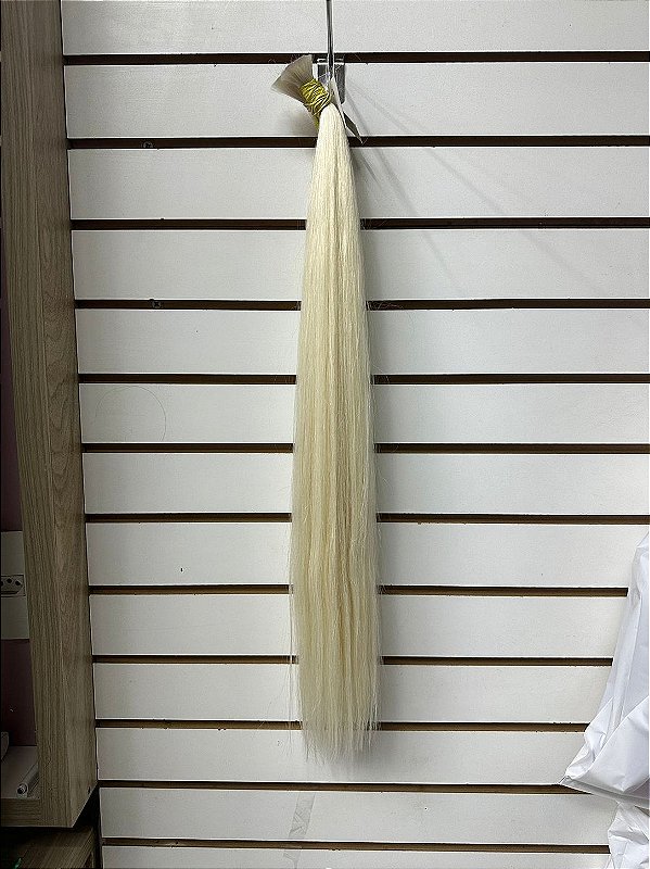 Cabelo Loiro Humano 65cm