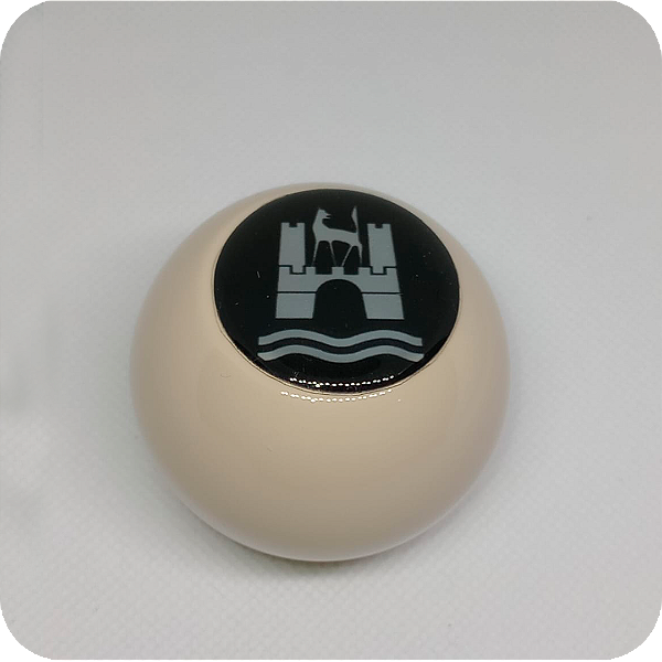 Manopla de Câmbio Wolfsburg Marfim Fusca/kombi / Brasilia