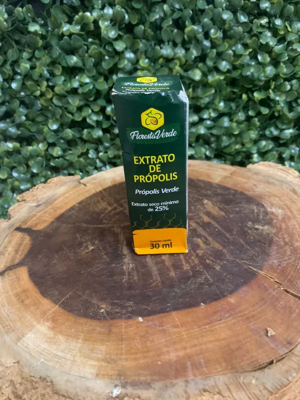 Própolis Verde 25% Diluído em Álcool | 25ml |