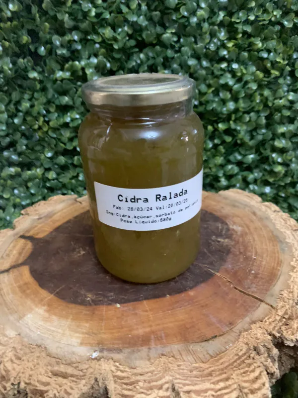 Cidra Ralada em Calda Artesanal | 680g |