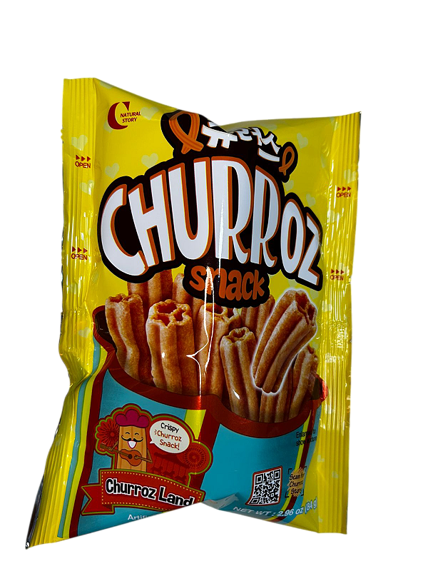 SALGADINHO COREANO SABOR CHURROS CROWN - 84GR