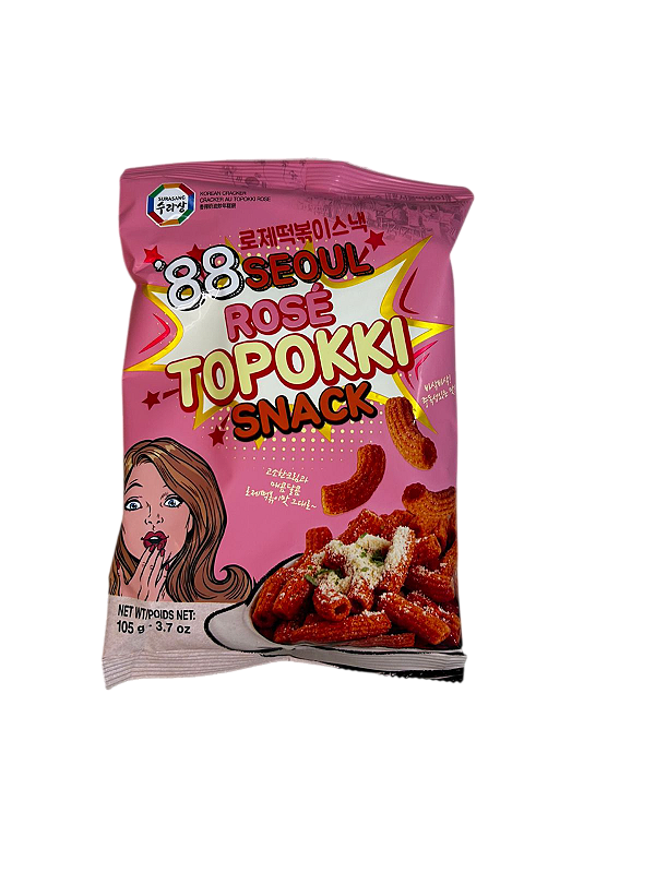 SALGADINHO DE ARROZ TOPOKKI ROSE - 105GR