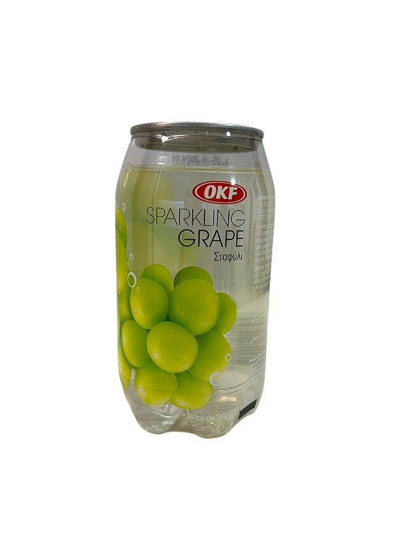 REFRIGERANTE COREANO SABOR UVA OKF- 350ML