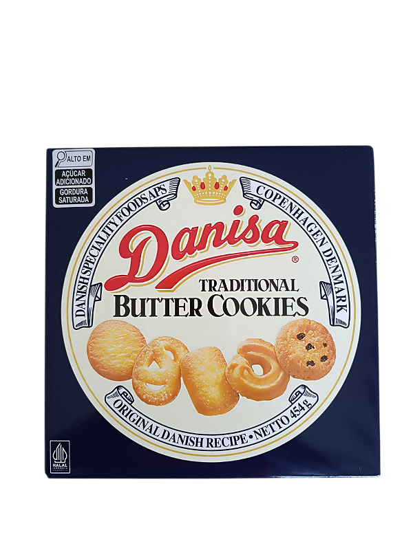 BISCOITO AMANTEIGADO DANISA - 454G
