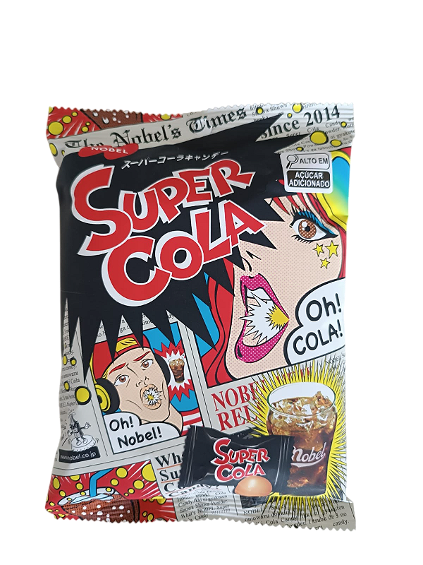 BALA NOBEL SUPER COLA - 87G JAPAO