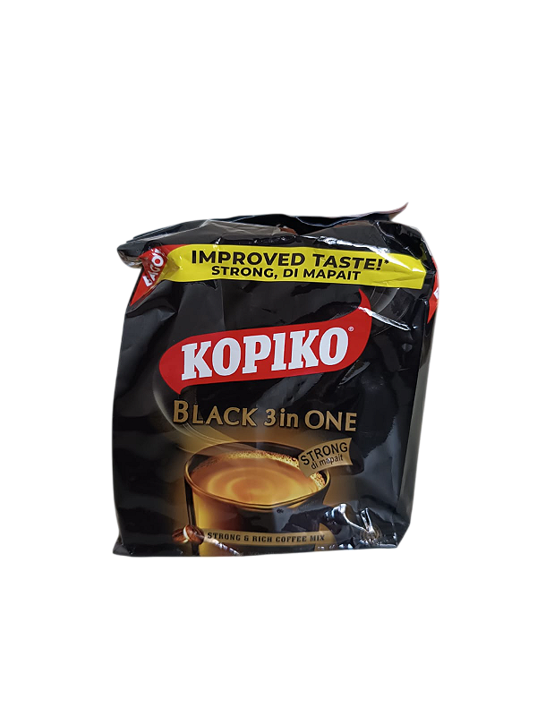 KOPIKO CAFÉ INSTANTÂNEO BLACK 3 EM 1 (CAFÉ, CREME E AÇUCAR) - 300G