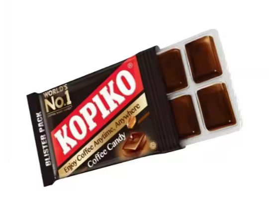 BALA KOPIKO EM CARTELA 32GR - BALA DE CAFÉ DORAMA