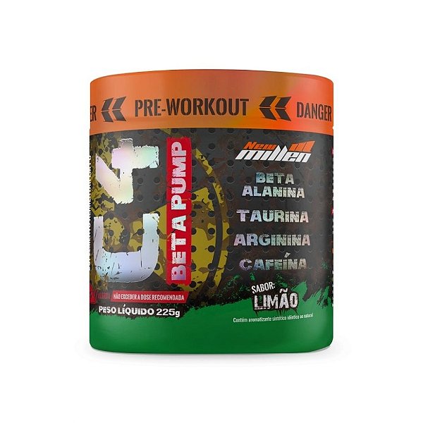 C4 Beta Pump (225g) - Sabor: Limão.