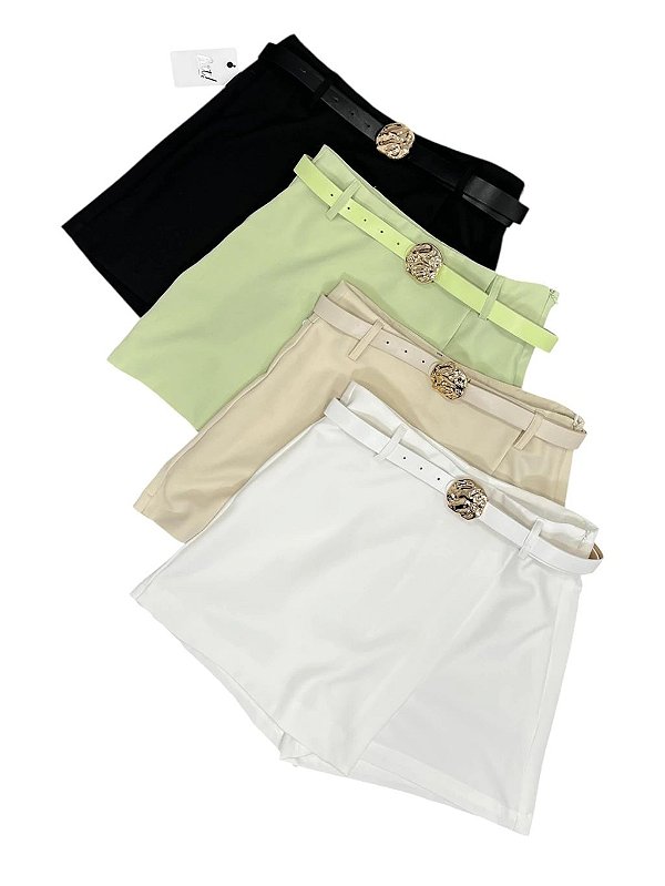 SHORT GABI COM CINTO