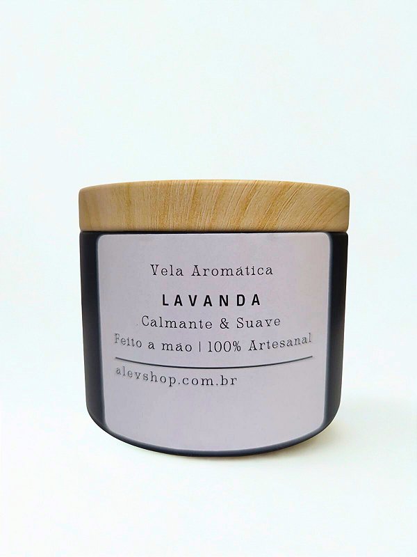 Vela Aromática de Lavanda
