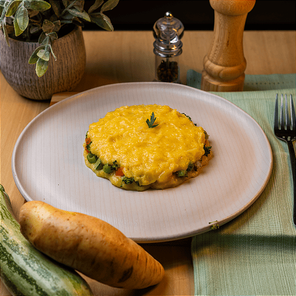 Escondidinho de mandioquinha com legumes - 250g