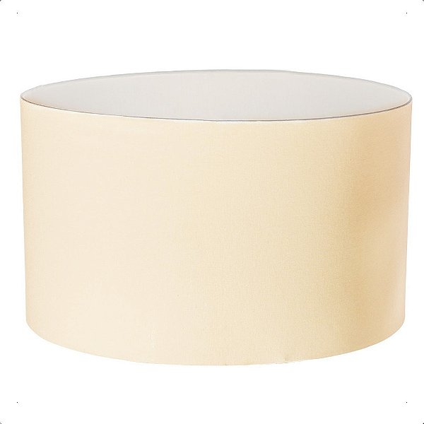 Cúpula de Abajur Cor Cru Medidas 40x40x28