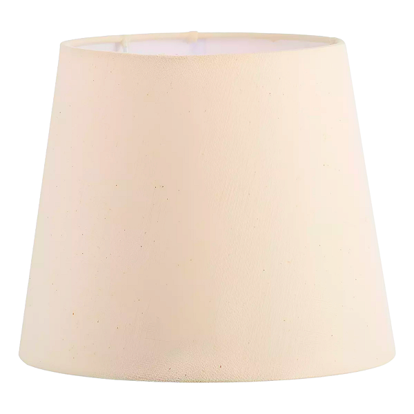 Cúpula de Abajur de Tecido Cônica Cru Medidas 18x22x18