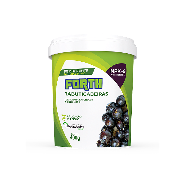 Adubo Forth Jabuticabeiras - Balde 400g