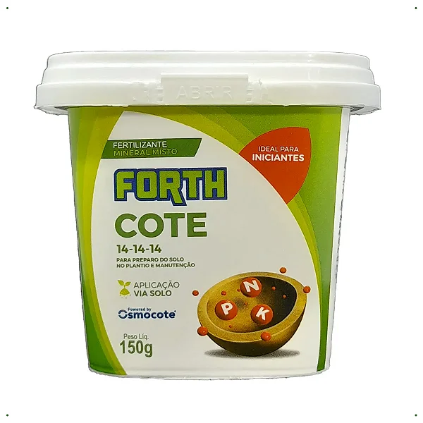 Adubo Forth Cote Classic 14-14-14 - Balde 150g