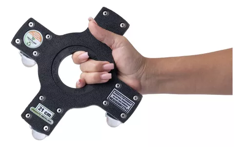 Suporte de Polipropileno X Preto com 4 Rodas 21cm