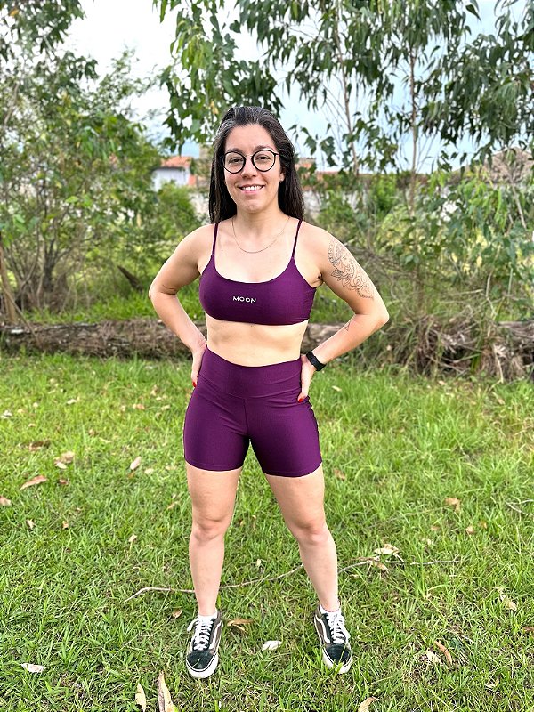 Conjunto Cometa Short e Top Uva